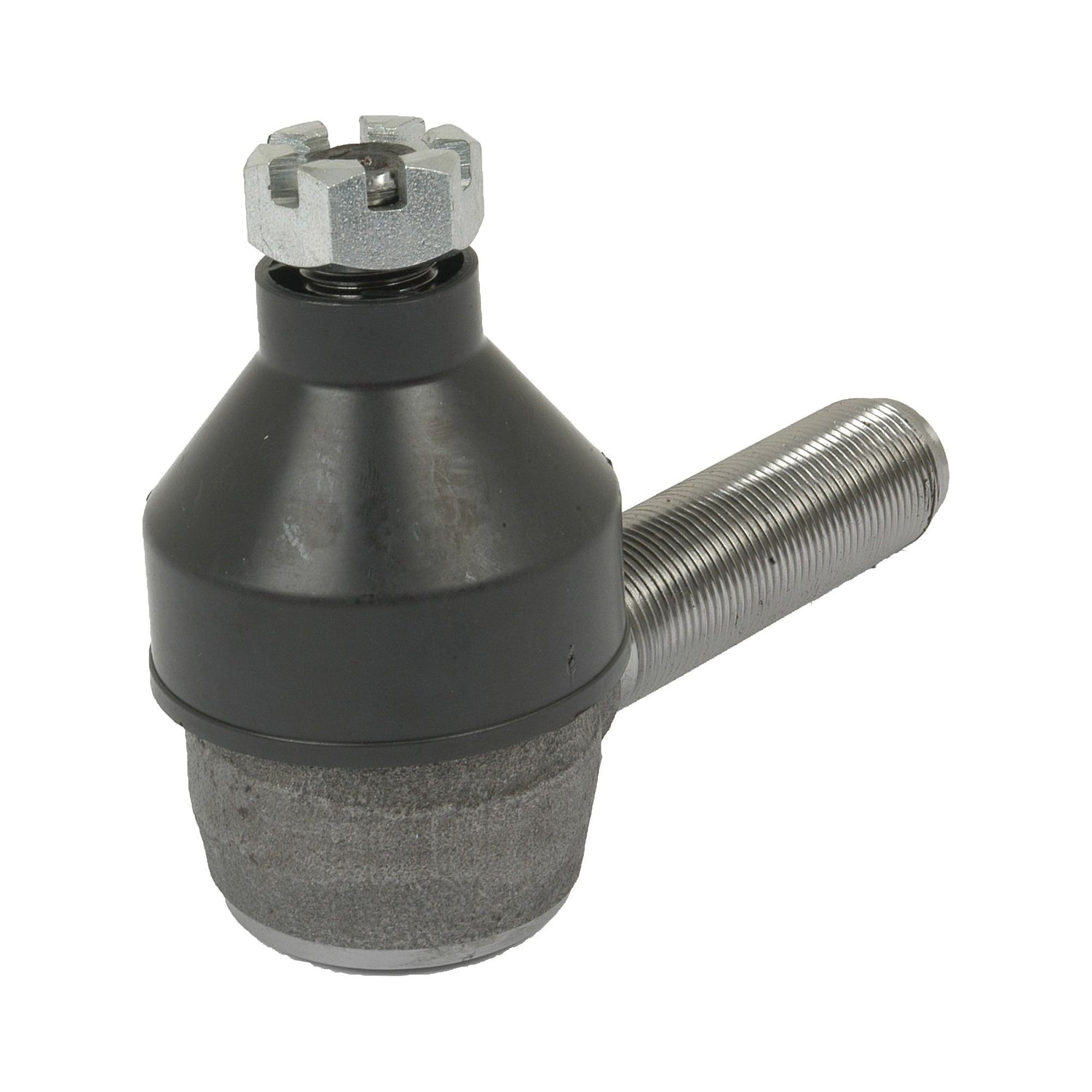 A 100mm Track Rod (S.70734) with male thread ends, including a castellated nut on top, ideal for Sparex applications.