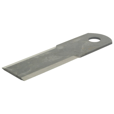 The Sparex Straw Chopper Blade - Smooth, with dimensions 173 x 50 x 3mm and an 18.5mm diameter hole, serves as a replacement part for Claas DOMINATOR models, fitting the specification of 0600172 (Sparex Part No. S.70754).