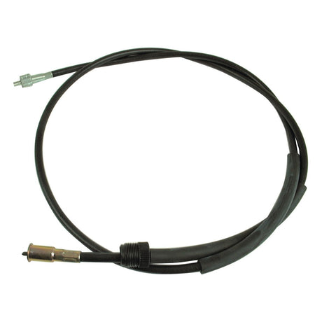 A Sparex Drive Cable (Part No. S.71982) with an outer cable length of 58 1/2 inches, featuring black plastic casing and metal connectors on both ends, coiled in a loop.