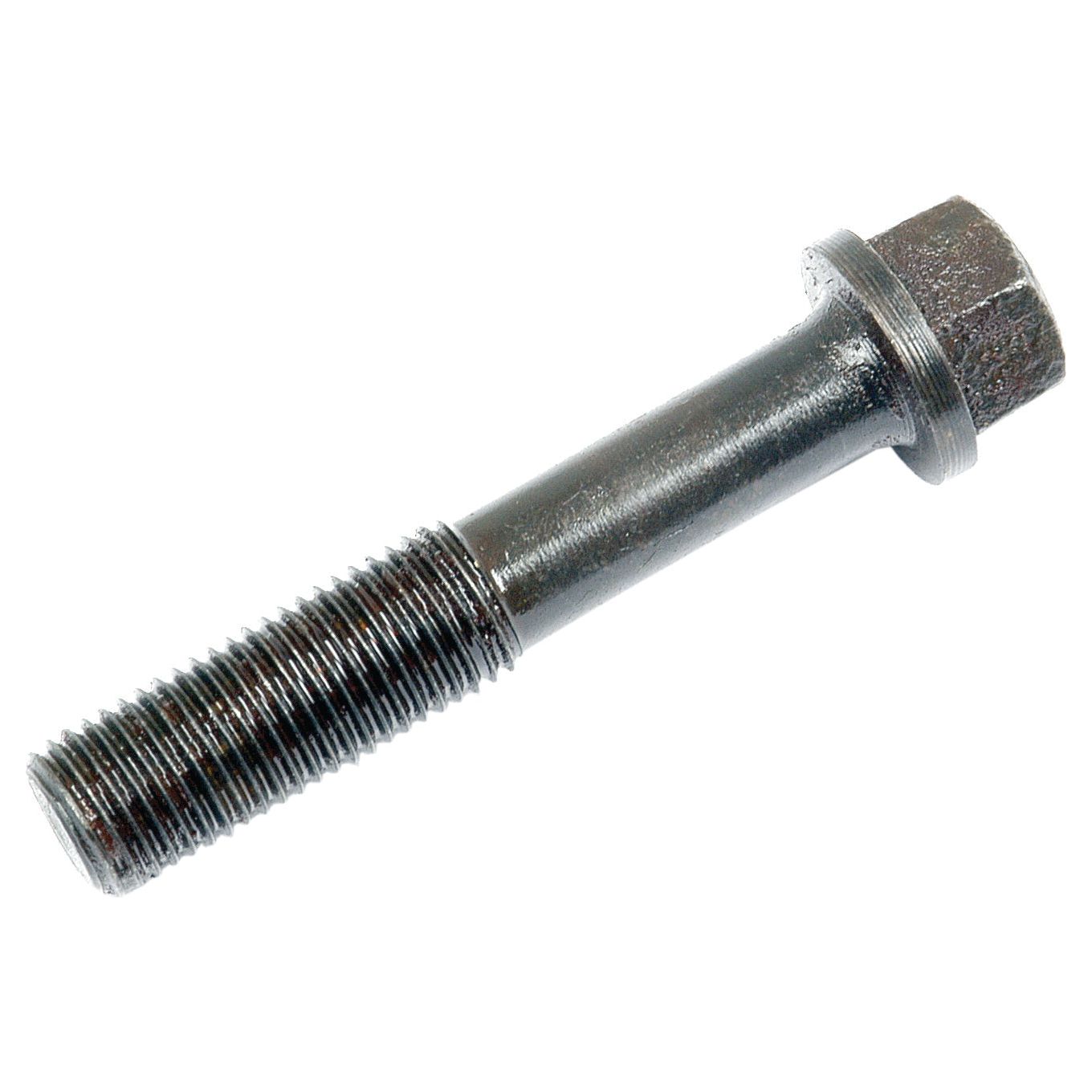 A single Sparex Conrod Bolt (Sparex Part No. S.72181) with a metallic finish, featuring a threaded shaft and hexagonal head, suitable for John Deere machinery.