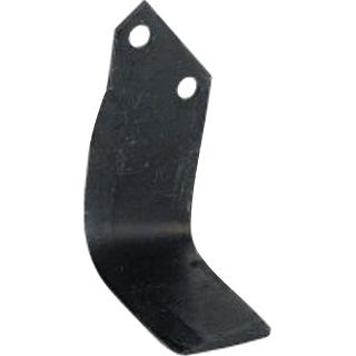 Rotavator Blade Square RH 70x7mm Height: 180mm. Hole centres: 50mm. Hole⌀: 14.5mm. Replacement for Celli
 - S.72313 - Farming Parts