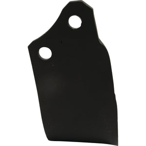 Rotavator Blade Square RH 60x7mm Height: 175mm. Hole centres: 40mm. Hole⌀: 14.5mm. Replacement for Kverneland
 - S.72375 - Farming Parts