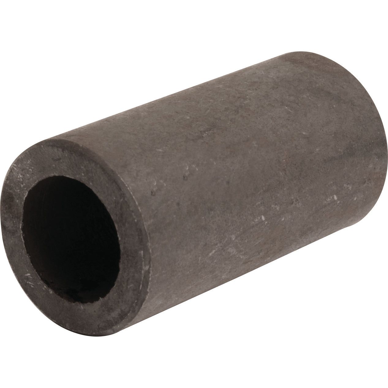 A cylindrical, hollow metal pipe with a smooth, grey surface, compatible with Agrimaster and Sparex parts such as the Bush ID: 16.5mm, OD: 25mm, Length: 48.5mm - Replacement for Agrimaster to fit as model number 3000011 (Sparex Part No.S.72417).