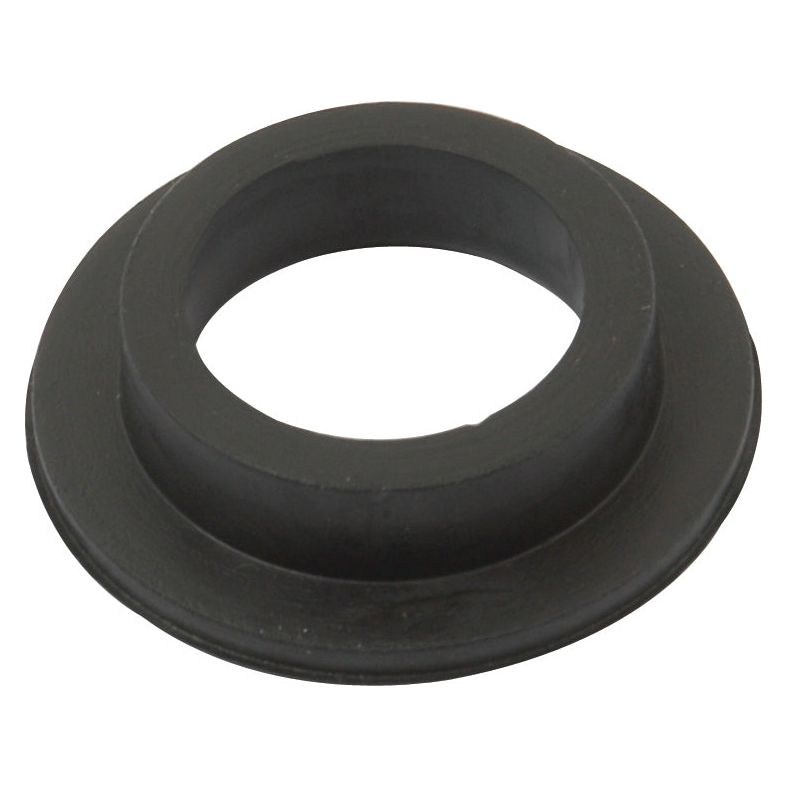 The Sparex Injector Shield (Part No. S.73556) is a black rubber grommet with a central hole and a flanged edge, suitable for models such as the Landini 7830.