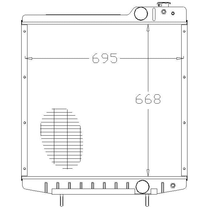 Radiator
 - S.73800 - Farming Parts