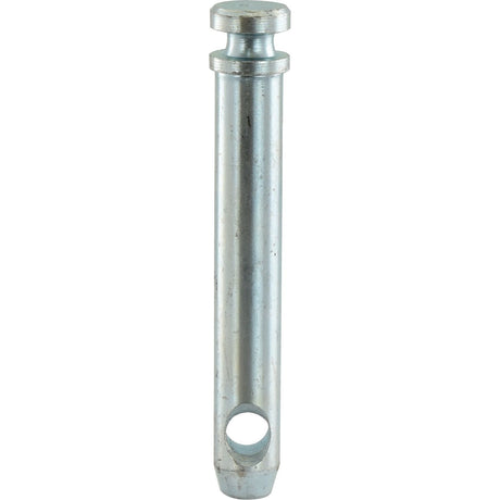 The Sparex Top Link Pin 19x102mm Cat. 1 (Part No. S.74) features a cylindrical body, a rounded head at the top, and a hole near the bottom, making it ideal for various tractor parts.