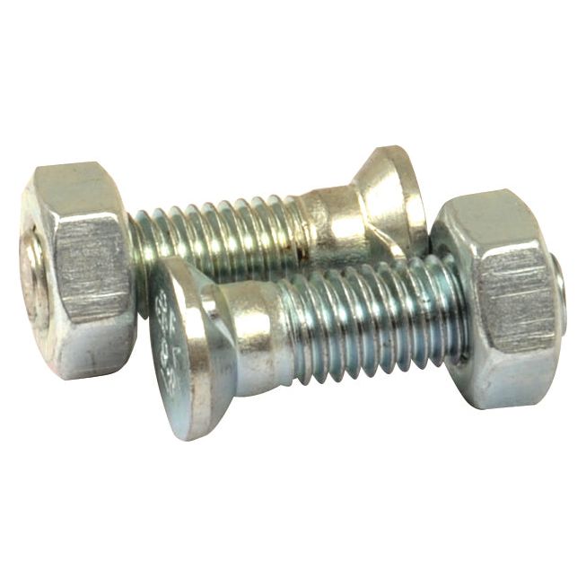 Countersunk Head Bolt 2 Nibs With Nut (TF2E), Replacement for Dowdeswell
 - S.76072 - Farming Parts