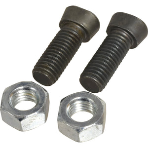 Conical Head Bolt 2 Flats With Nut (TC2M), Replacement for Overum
 - S.76183 - Farming Parts