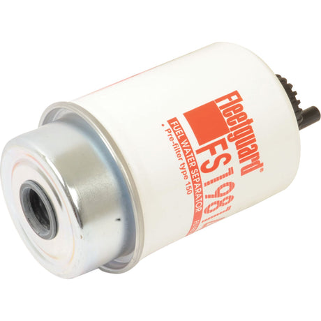 A cylindrical Sparex Fuel Separator FS19814 filter featuring a white body and the iconic red logo.