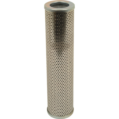 Hydraulic Filter - Element - HF7992 by Sparex (Sparex Part No. S.76387) is a cylindrical metallic perforated hydraulic filter with a hollow core, suitable for JCB 3CX machines.