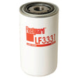 A white cylindrical Sparex Oil Filter - Spin On - LF3331, featuring red text displaying the model number LF3331, is ideal for maintaining the performance of your Case IH Harvester.