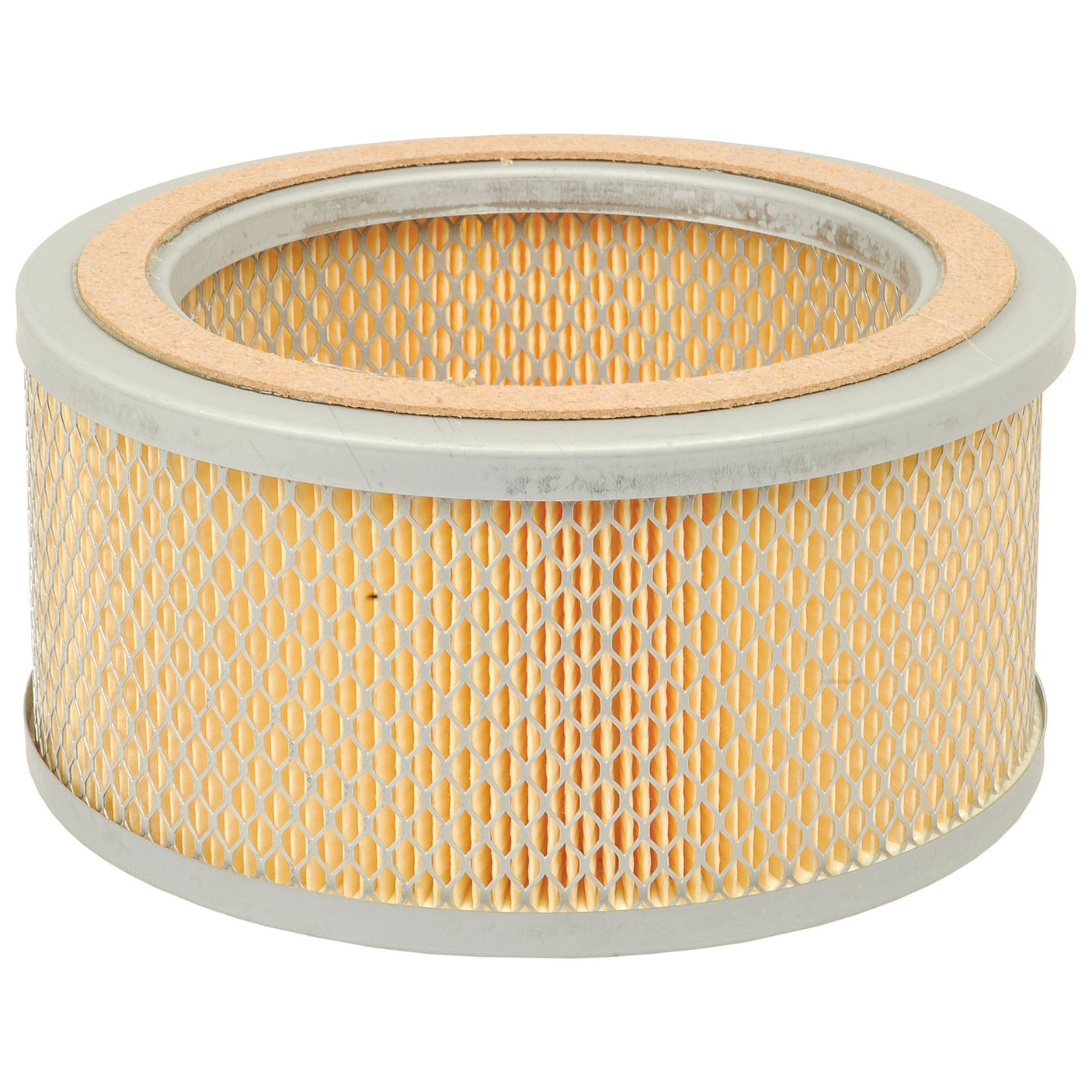 The Sparex Air Filter - AF4024 (Part No. S.76936) features a cylindrical design with a hexagonal mesh outer layer and a foam top ring, perfect for David Brown Tractors.