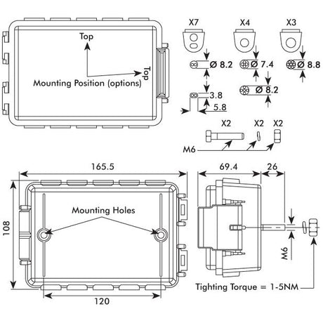 Junction Box-10 Way
 - S.7698 - Farming Parts