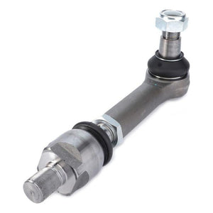 A close-up image of the Massey Ferguson - Tie Rod & Ball Joint Assy (Part Number: 7702461902) by AGCO, showcasing its threaded bolt, nut, and ball joint components, suitable for various Massey Ferguson models.