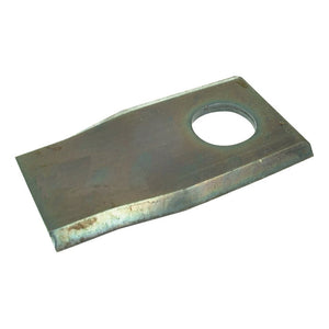 Mower Blade - Twisted blade, top edge sharp & parallel -  94 x 50x4mm - Hole⌀20.5mm  - RH -  Replacement for JF, Stoll
 - S.77085 - Farming Parts