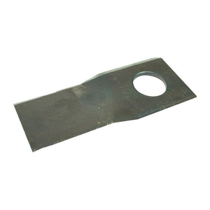 Mower Blade - Twisted blade, top edge sharp & parallel -  94 x 40x3mm - Hole⌀19mm  - RH -  Replacement for Krone
 - S.77097 - Farming Parts