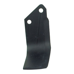 Rotavator Blade Square LH 80x7mm Height: 190mm. Hole centres: 57mm. Hole⌀: 14.5mm. Replacement for Krone
 - S.77251 - Farming Parts