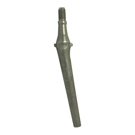 A metal spindle with a threaded end, compatible with Universal Tractors, is available as the Sparex Power Harrow Tine 330mm, a replacement for Lely (Part No. S.77265).