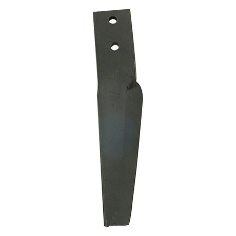 Power Harrow Blade 60x12x370mm RH. Hole centres: 44mm. Hole⌀ 12.5mm. Replacement forMaschio.
 - S.77278 - Farming Parts