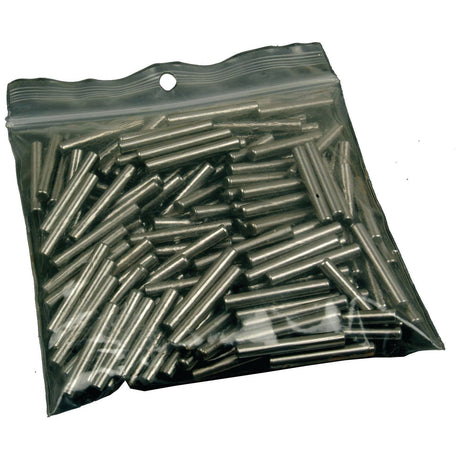 The JMCE DEALS Sparex Needle Bearing (180 pcs.), Part No. S.7750, comes in a clear plastic resealable bag, containing multiple metal cylindrical rods that are ideal for use in a bearing kit.