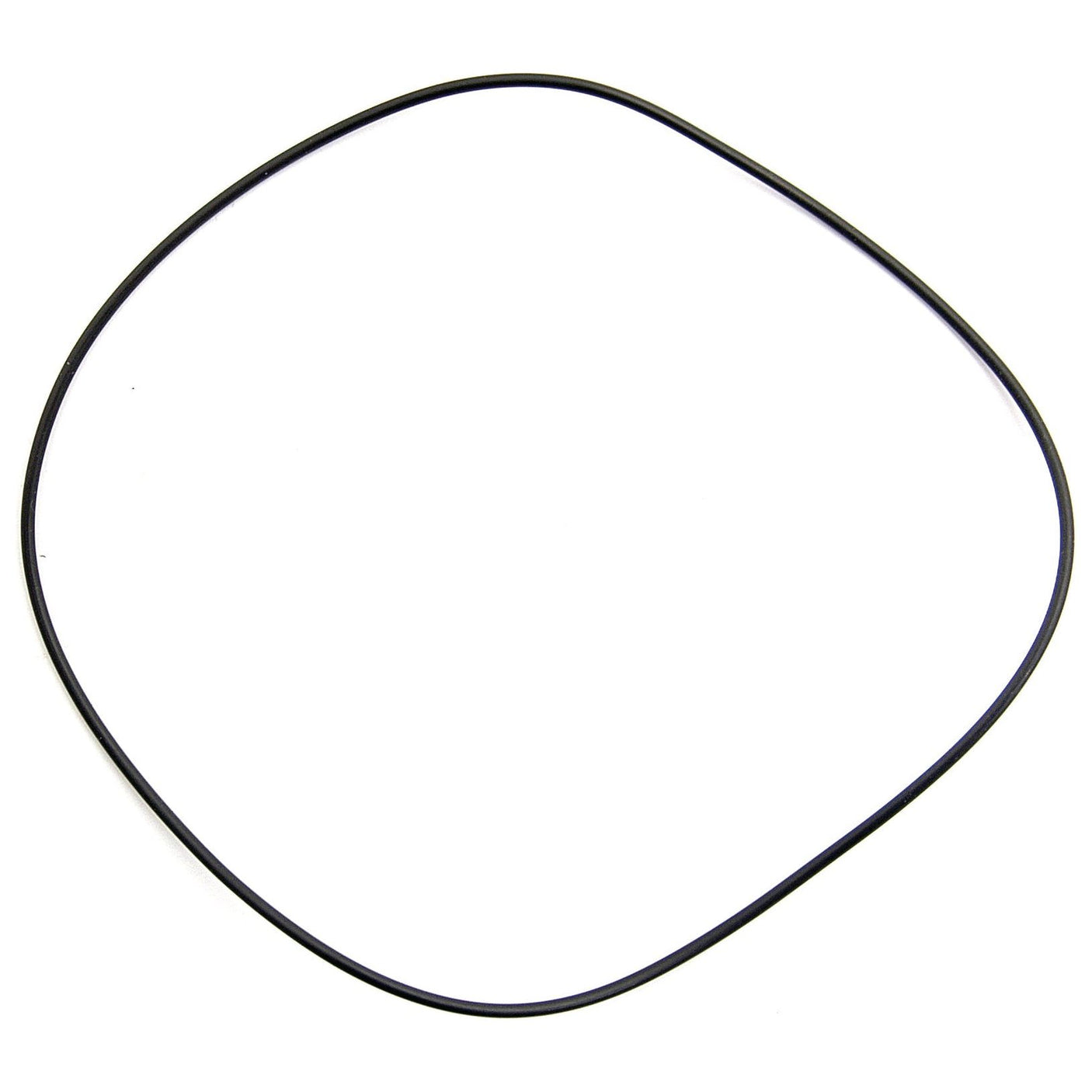 A black O'Ring made of rubber, forming a slightly irregular square on a white background, resembling the sturdy build typical of Ford/New Holland machinery, branded as Sparex with Part No.S.7765.