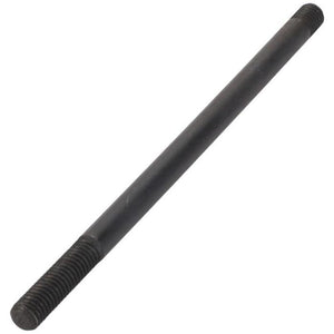 A black metal rod with threading on both ends, perfect for use in Fendt Models from the FARMER series, is available as the AGCO Fendt - Stud Bolt - X489129906000.