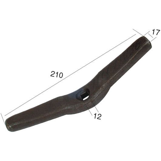 Reversible point 210x17x16mm
 - S.77779 - Farming Parts