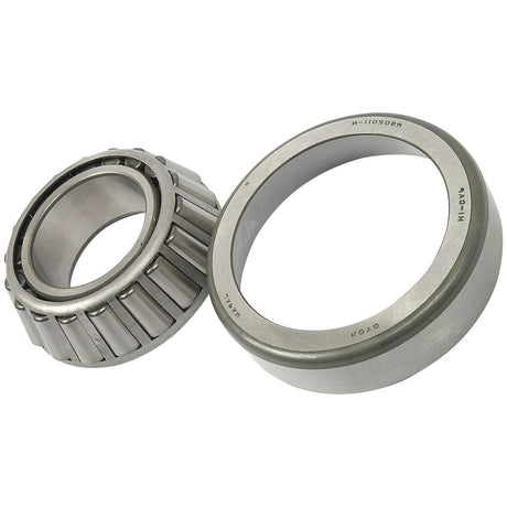 Close-up of a Sparex Taper Roller Bearing (M802048/M802011) - S.7786 and its outer ring, isolated on a white background.