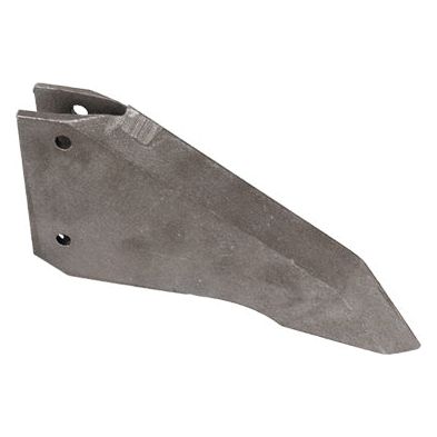 Displayed on a white background is the Sparex Subsoil Point, featuring a triangular, tapered design with two mounting holes. It appears to be a component likely used as a cutting edge or blade for heavy machinery. This part fits the Primary OE Reference: 1400524 and has the Sparex Part No. S.77874.