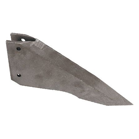 The Straight Nose Point, a versatile metal wedge tool with a pointed end and a flat base, featuring two holes near the base for attachment, pairs perfectly with Sparex Fasteners for secure placement. This handy tool corresponds to product number 1401524 and is identified as Sparex Part No. S.77875.