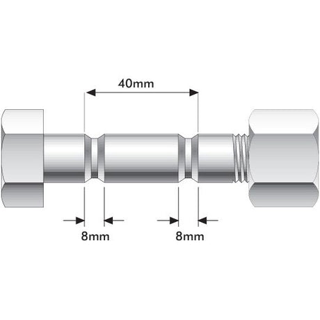 Shear Bolt- M20 x 85mm
 - S.77962 - Farming Parts