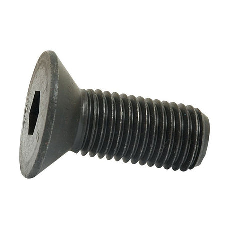 A Sparex Metric Countersunk Hexagon Socket Screw, M16x40mm (DIN 7991) | Sparex Part No. S.78201, shown from the side.