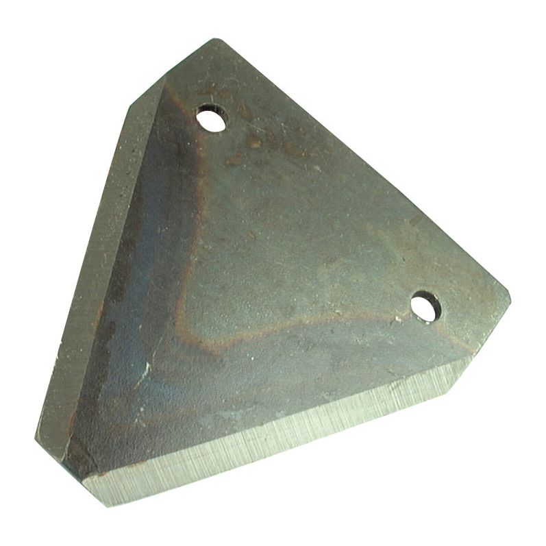 Knife section - Smooth -  80x76x2mm -  Hole⌀19mm -  Hole centres  51mm - Replacement forMassey Ferguson
 - S.78330 - Farming Parts