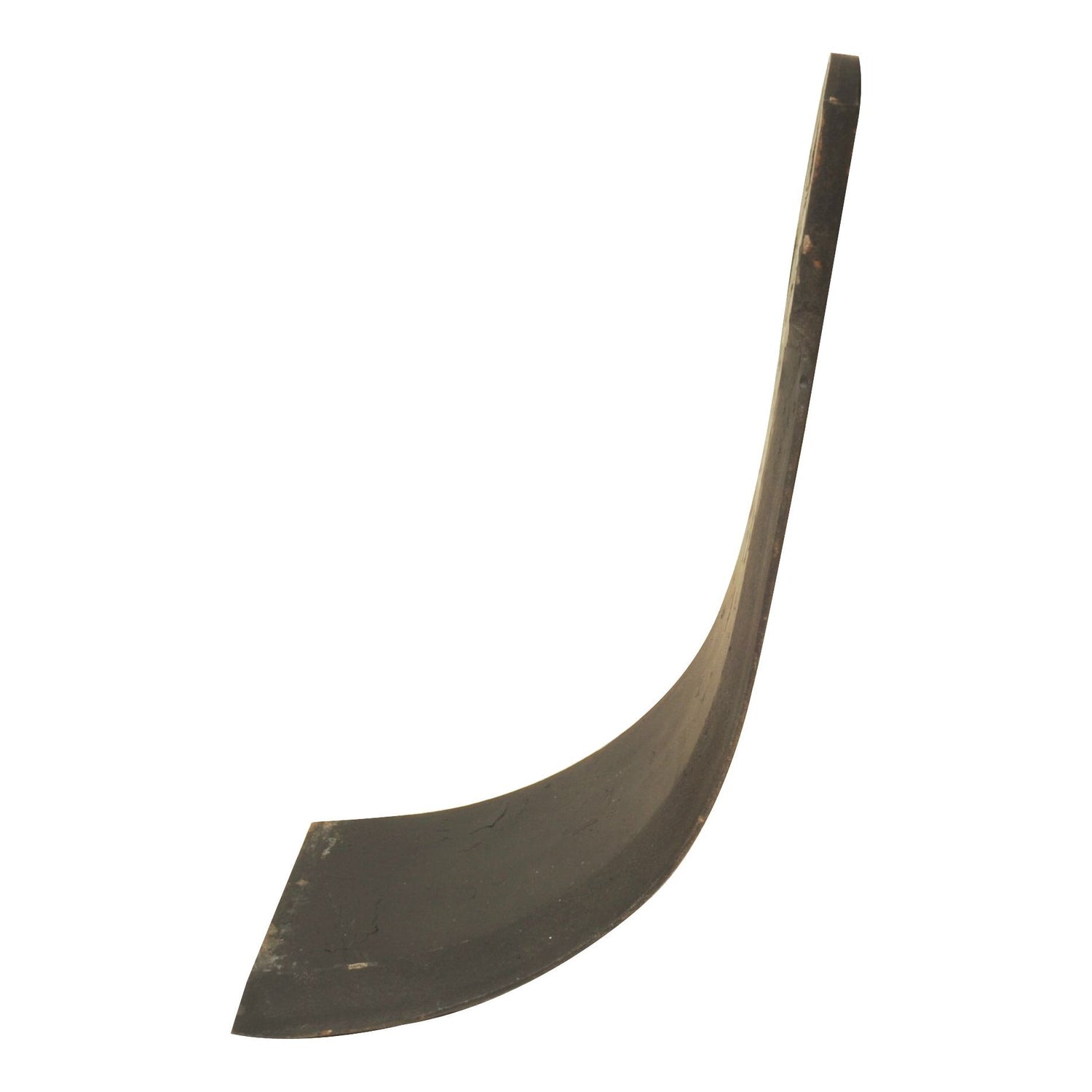 A Rotavator Blade Curved LH 60x6mm with a height of 195mm and hole centers measuring 42mm apart, featuring a hole diameter of Ø12.5mm, usually serves agricultural or landscaping functions such as plowing or tilling soil. For optimal performance, it is recommended to pair it with Sparex Fasteners. This blade is also a replacement for Perugini (Concept-Ransome) and can be found under Sparex Part No.S.78891.