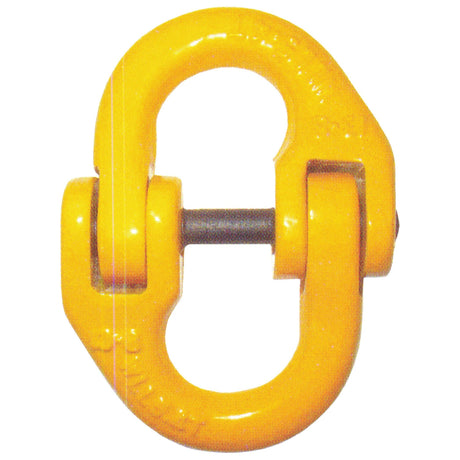 The Connecting Link - 13mm - S.791204 by Sparex is a yellow metal chain link connector with a pin closure, designed for a safe working load.