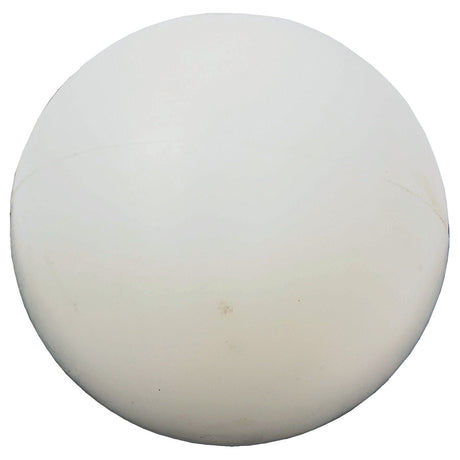 A white, spherical ball with a smooth surface shown against a plain background. This 120mm Thrusting Ball Ø120 by Sparex (Sparex Part No. S.79198) is a perfect blend of elegance and function.