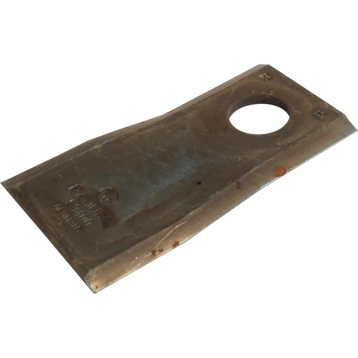 Mower Blade - Twisted blade, top edge sharp -  105 x 47x4mm - Hole⌀20.5mm  - LH -  Replacement for Kuhn
 - S.79520 - Farming Parts