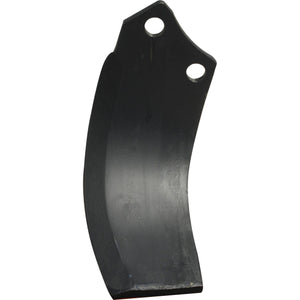 Rotavator Blade  RH 90x12mm Height: 215mm. Hole centres: 56mm. Hole⌀: 16.5mm. Replacement for Maschio
 - S.79634 - Farming Parts
