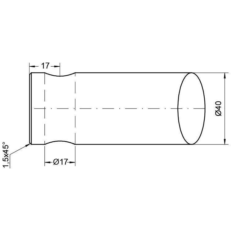 Loader Tine - Straight 1,200mm, (Star)
 - S.79647 - Farming Parts