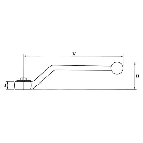 Hydraulic Diverter Ball Valve Handle
 - S.8118 - Farming Parts