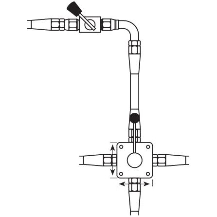 Hydraulic Diverter Ball Valve Repair Kit
 - S.8144 - Farming Parts