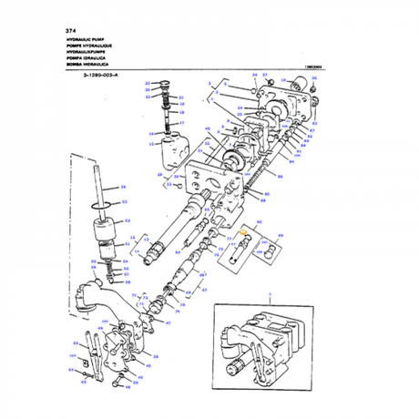 Massey Ferguson - O-ring - 831452M1 - Farming Parts