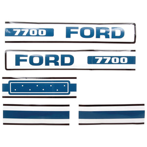 Decal Set - Ford / New Holland 7700
 - S.8423 - Farming Parts