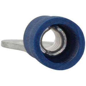 Pre Insulated Ring Terminal, Standard Grip, 8.4mm, Blue (1.5 - 2.5mm)
 - S.8543 - Farming Parts