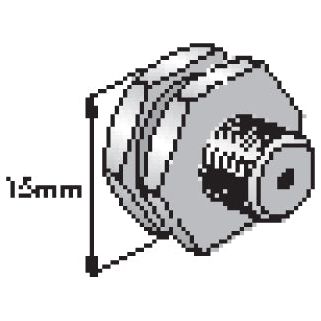 Grease Nipples - 1/8'' BSP 0&deg;
 - S.875 - Farming Parts