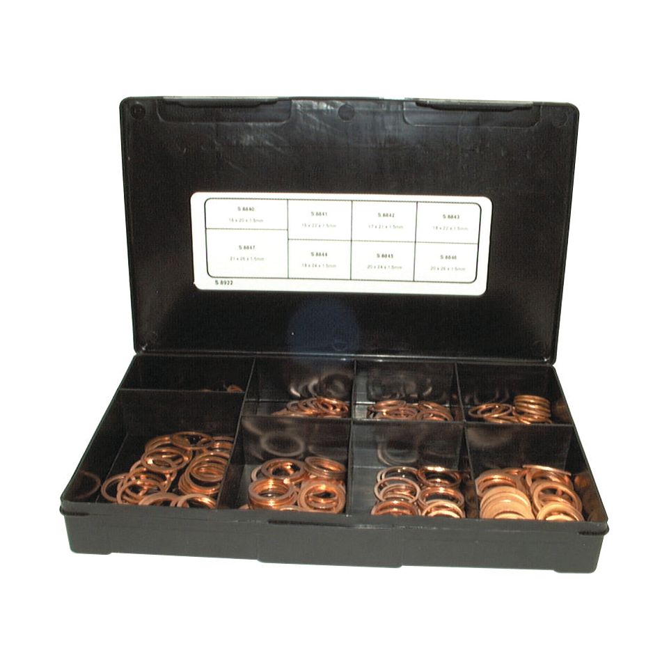 Metric Copper Washer, (240 pcs.) Handipak
 - S.8922 - Farming Parts