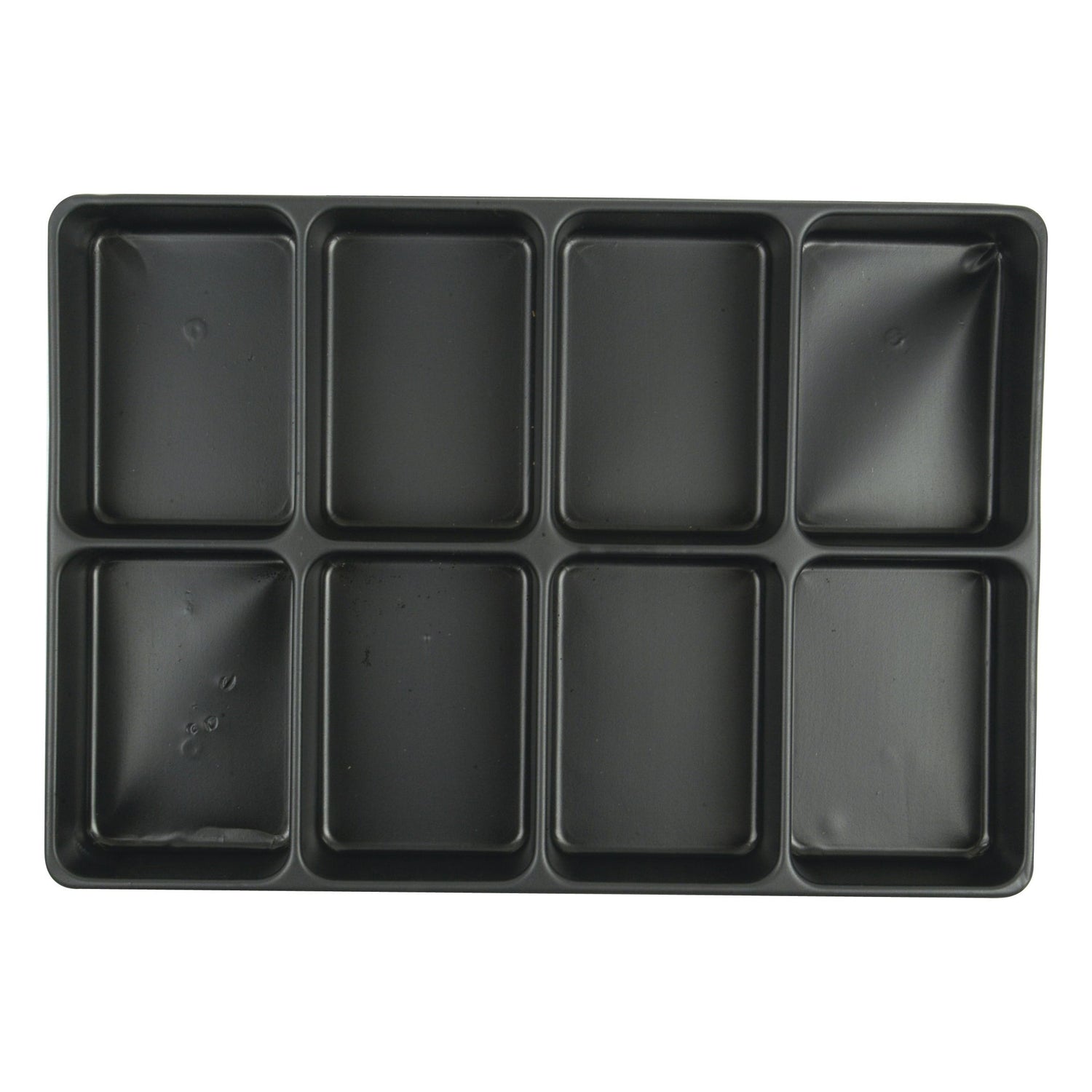 The Sparex 8 Compartment Tray (330 x 50 x 230mm), also known as Sparex Part No.S.2422, meets all your organizational needs with its eight equally-sized compartments and sleek rectangular black plastic design.