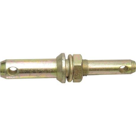 Lower link implement pin dual 22 - 28x191mm, Thread size  1x32mm Thread size 1/2
 - S.900213 - Farming Parts