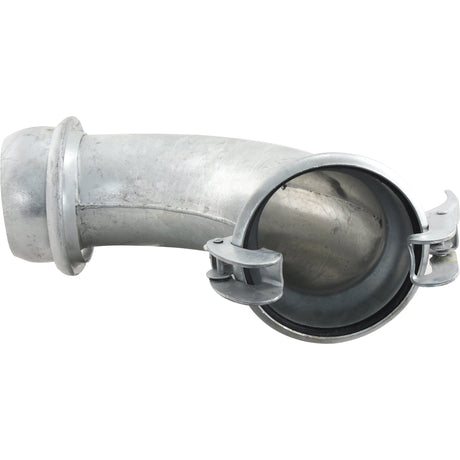90Â° Coupling Female & Male - 8'' (200mm) (Galvanised) - S.136558 - Farming Parts