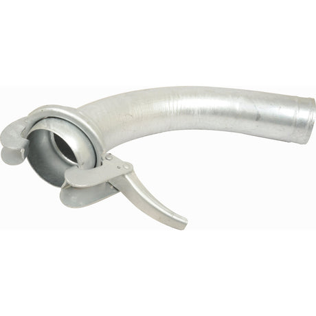 90Â° Coupling with Hose End - Male 6'' (159mm) x6'' (150mm) (Galvanised) - S.59428 - Farming Parts